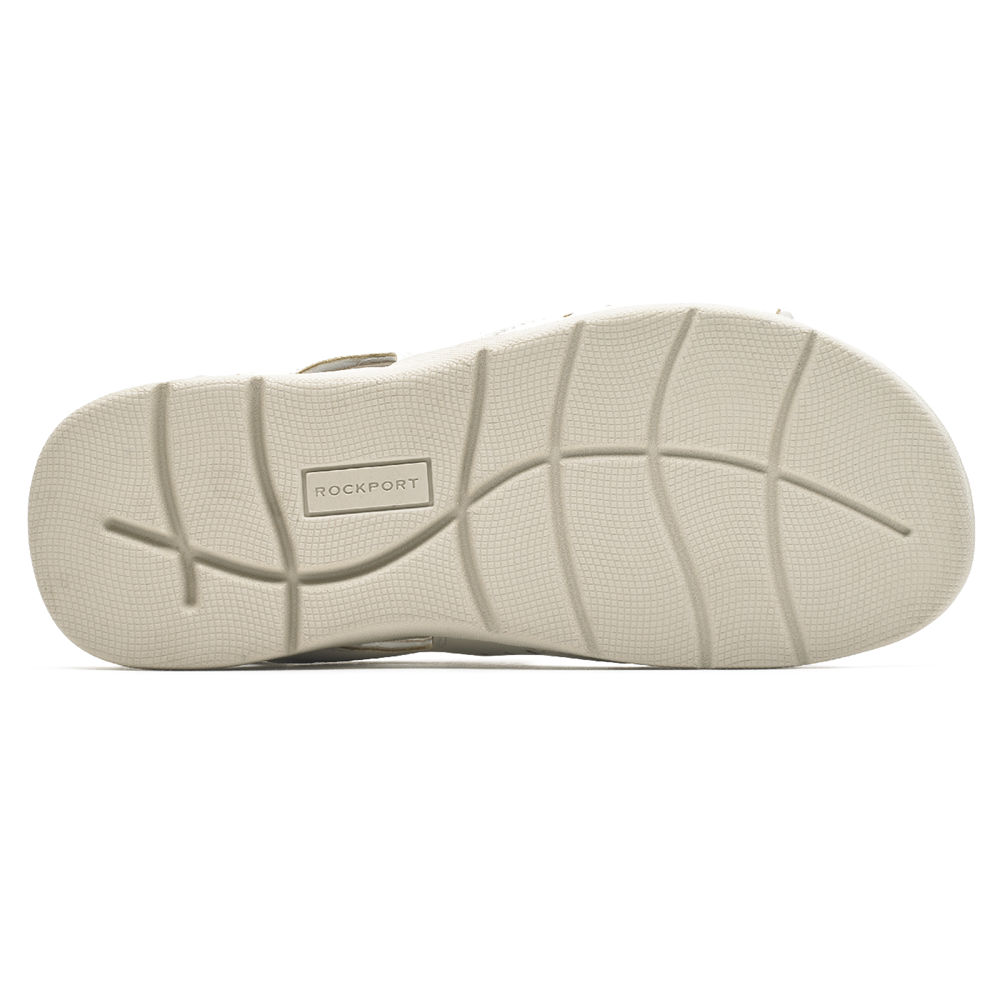 Womens Sandals - Rockport Eileen Comfort - White - EYTI12837